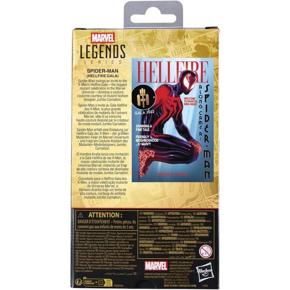 Spiderman Marvel Legends Hellfire Gala X-Men Comics Spider-Man
