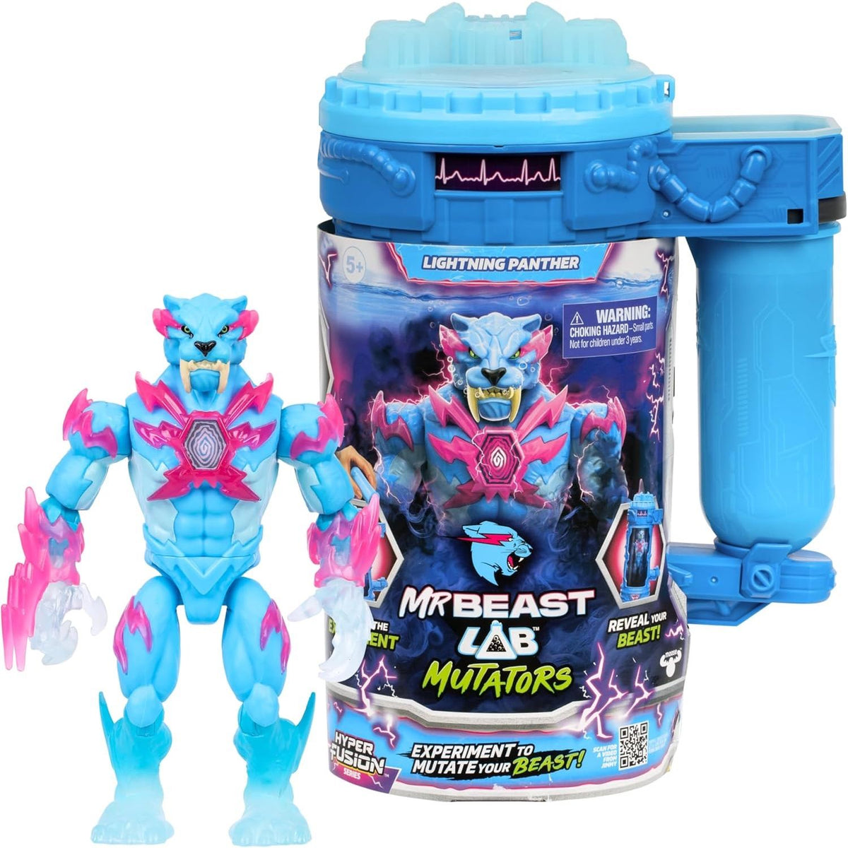 Pantera Relampago MR BEAST LAB Mutadores Hyper Fusion Panther