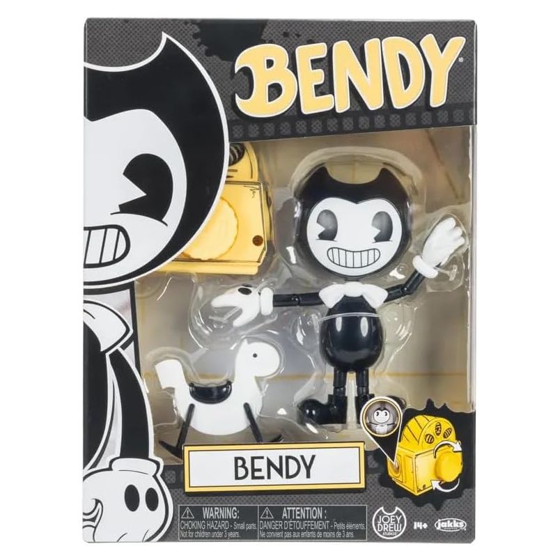 Figura de Acción Bendy and the Ink Machine Bendy con Caballito Mesedora