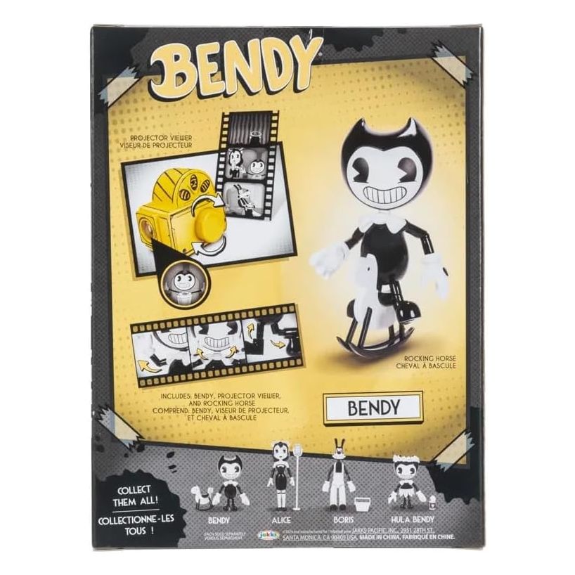 Figura de Acción Bendy and the Ink Machine Bendy con Caballito Mesedora