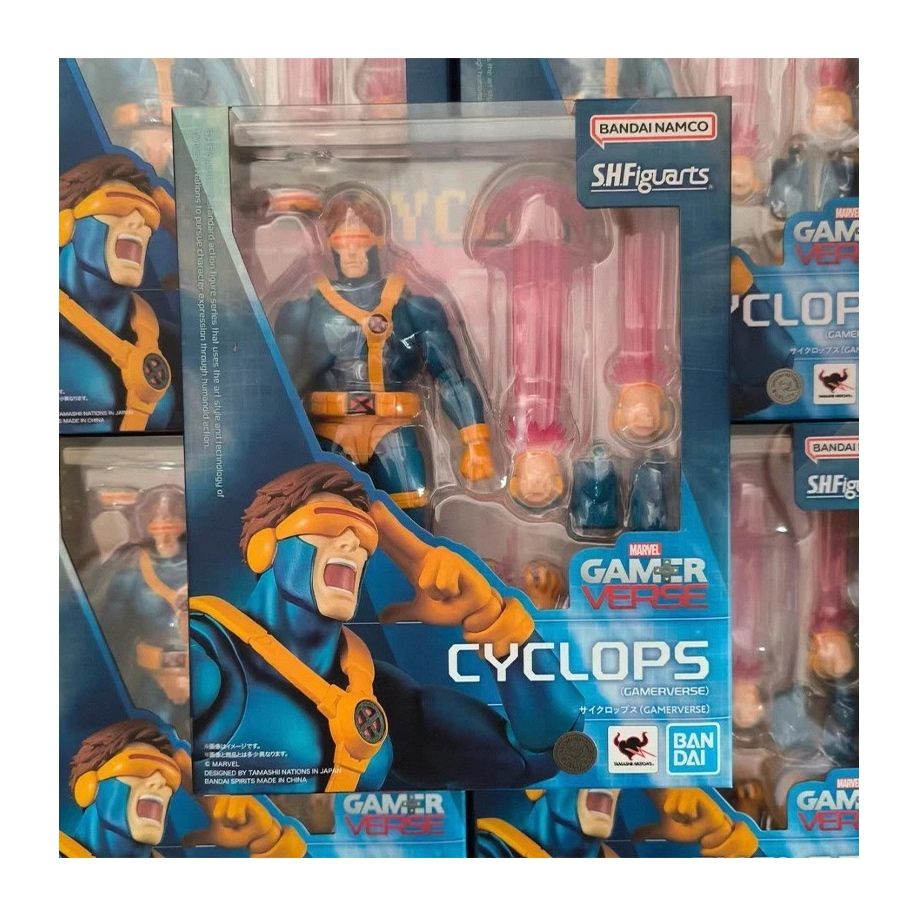 Figura de Acción Ciclope Marvel SH Figuarts Cyclops Gamerverse Exclusive