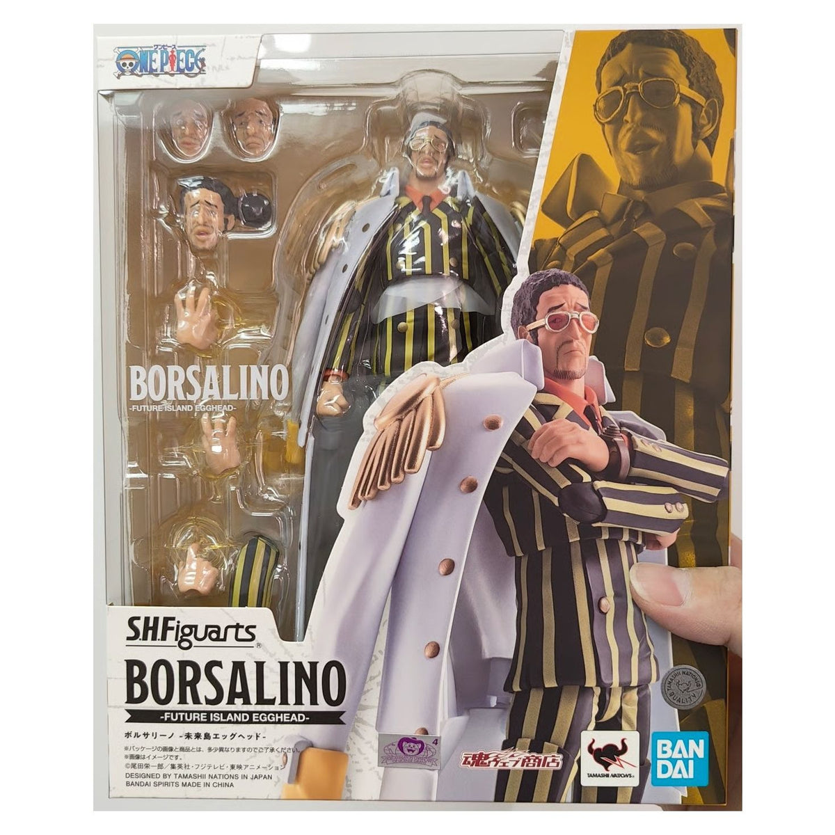 Figura One Piece SH Figuarts Borsalino Future Island Egghead