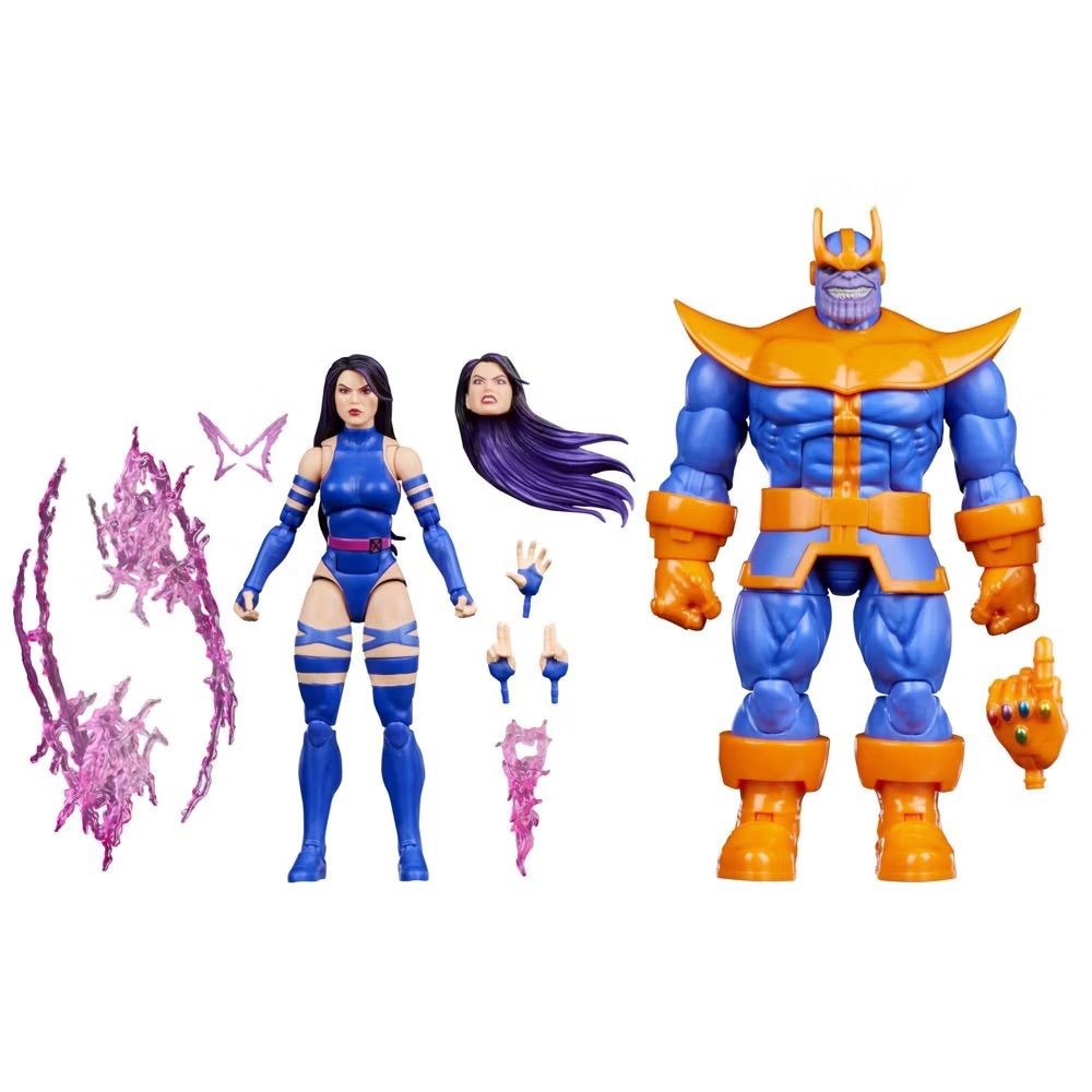 Marvel Legends Series Gamerverse Psylocke vs Thanos 2 PACK EXCLUSIVO