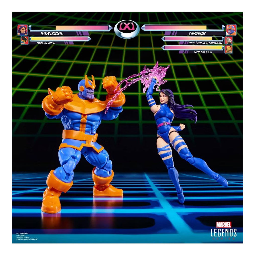 Marvel Legends Series Gamerverse Psylocke vs Thanos 2 PACK EXCLUSIVO