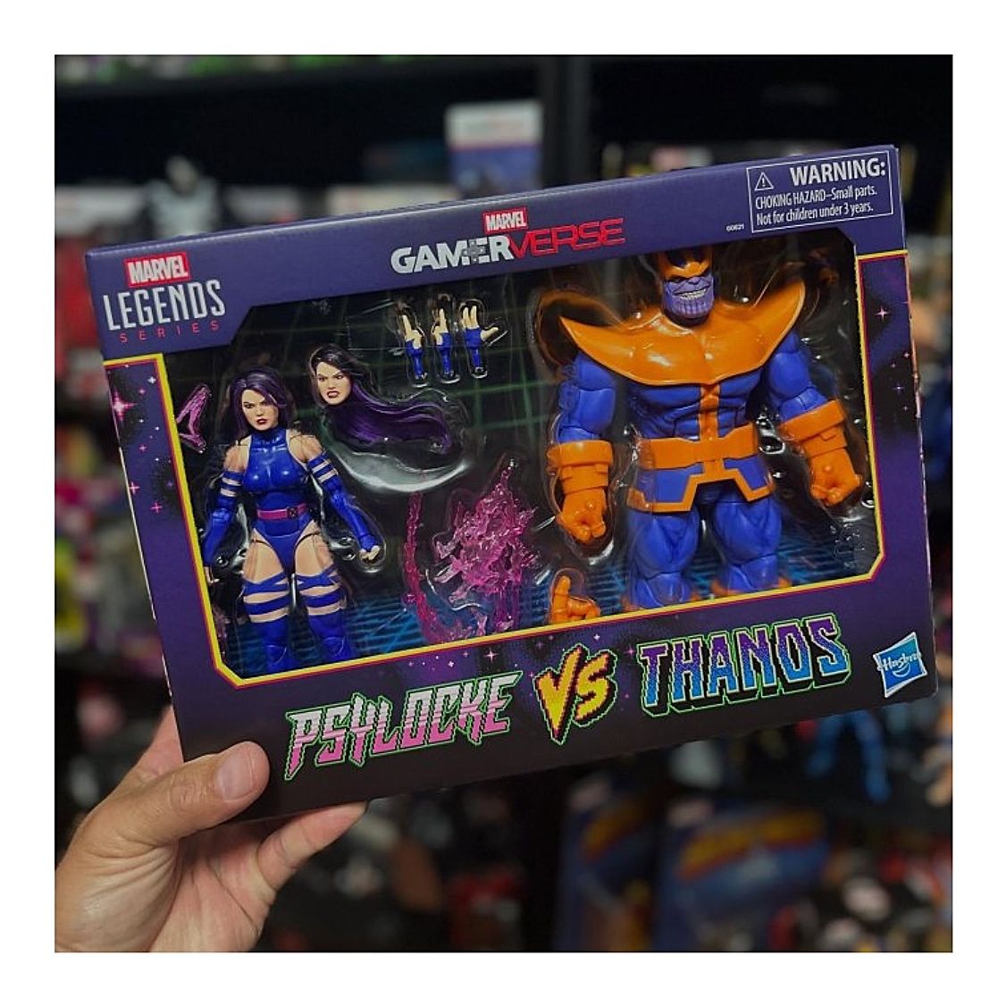 Marvel Legends Series Gamerverse Psylocke vs Thanos 2 PACK EXCLUSIVO