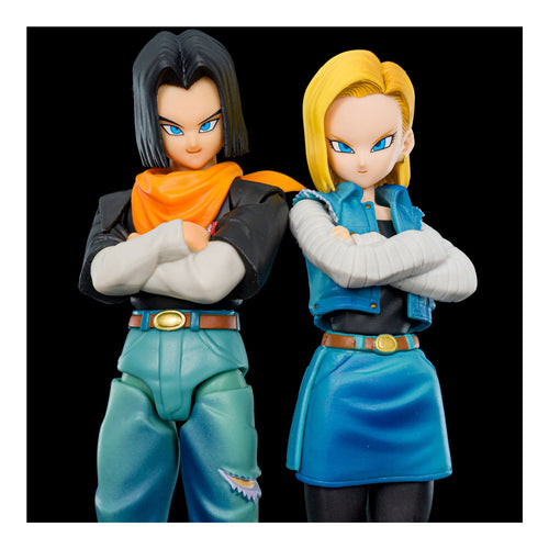 2 Pack SDCC 2020 SH Figuarts Androide 17 & 18 Evento Exclusivo