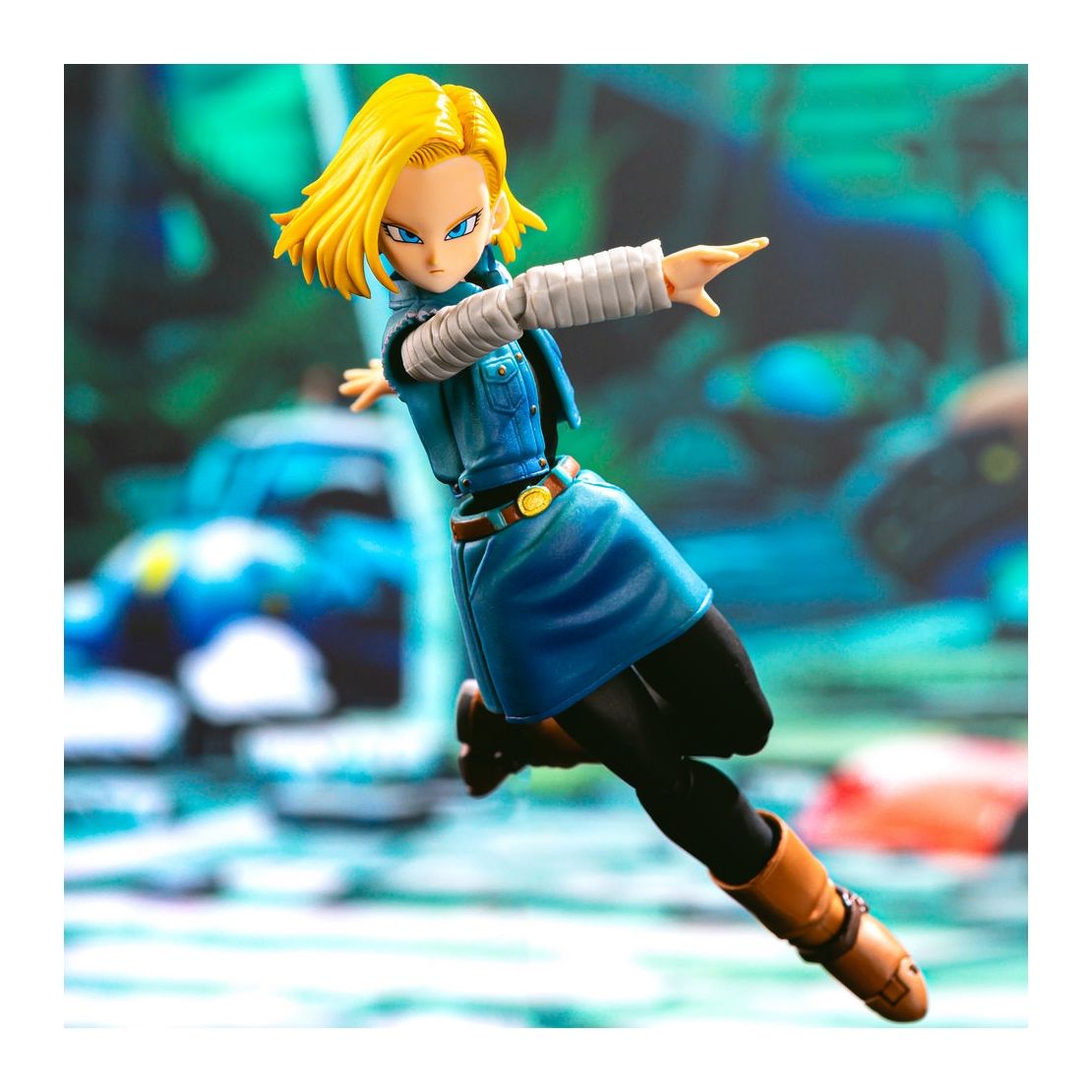 2 Pack SDCC 2020 SH Figuarts Androide 17 & 18 Evento Exclusivo