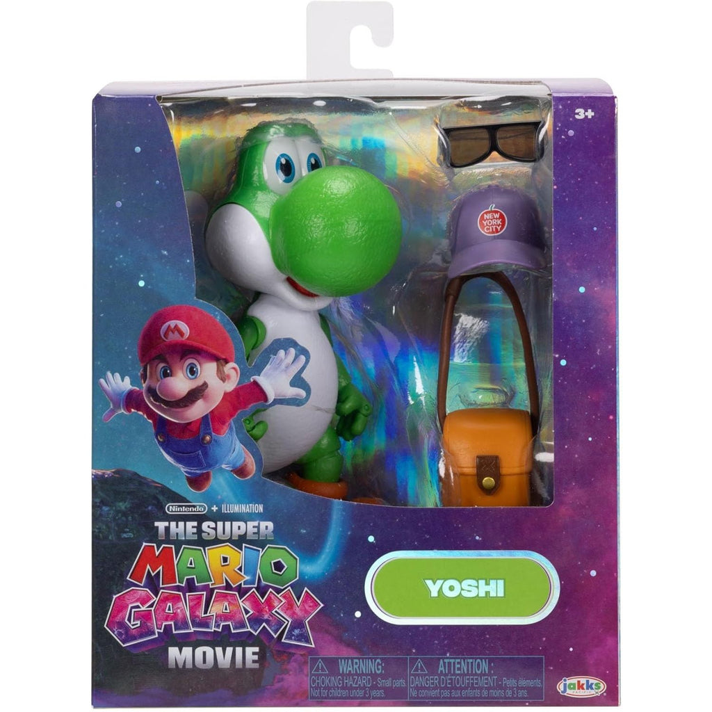 Figura Yoshi Super Mario Bros Galaxy Movie 12cm