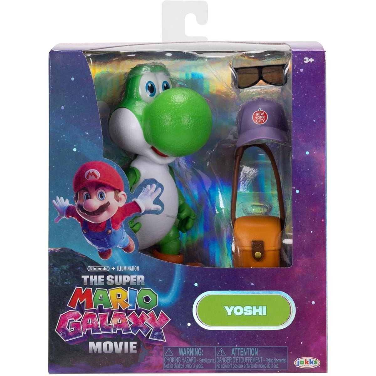 Figura Yoshi Super Mario Bros Galaxy Movie 12cm
