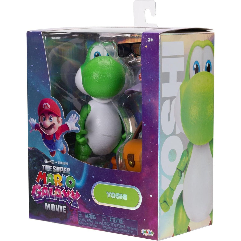 Figura Yoshi Super Mario Bros Galaxy Movie 12cm