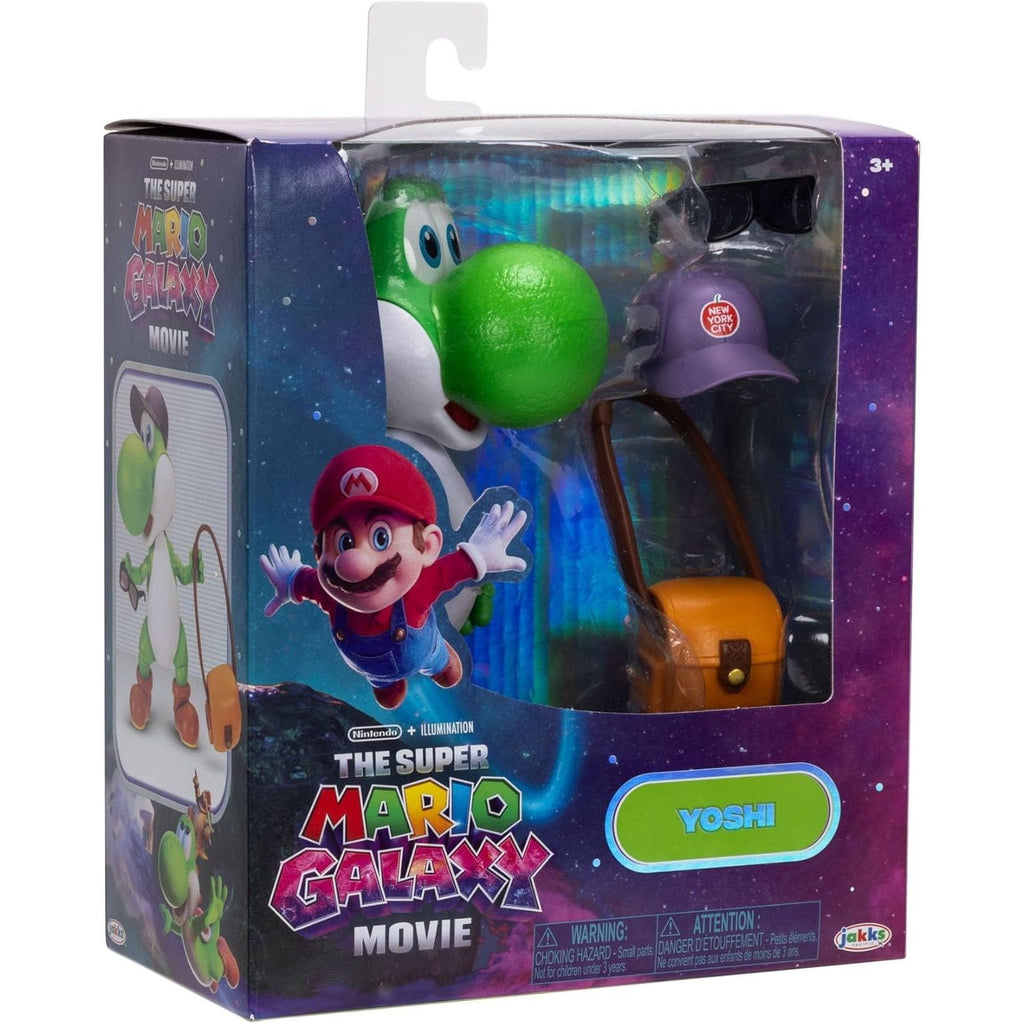 Figura Yoshi Super Mario Bros Galaxy Movie 12cm