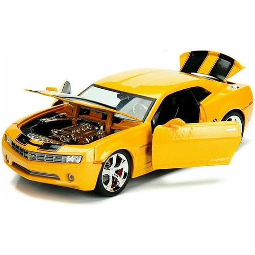 Auto Escala de Metal 1-24 Transformers 1:24 Bumblebee 2006 Chevy Camaro