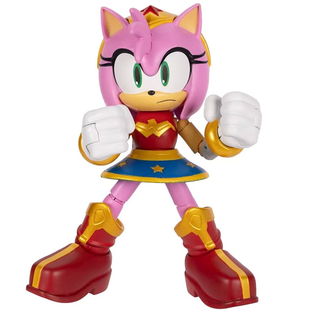 DC x Sonic the Hedgehog Amy Mujer Maravilla