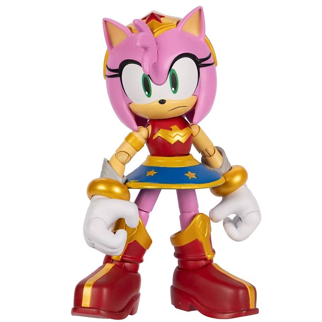 DC x Sonic the Hedgehog Amy Mujer Maravilla