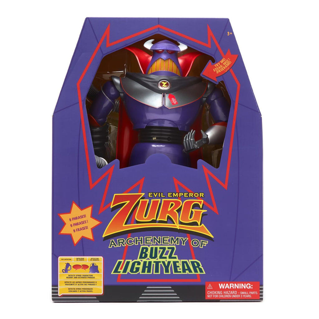 Muñeco Oficial Toy Story Zurg Interactivo Luces y Sonidos Altura 35cm