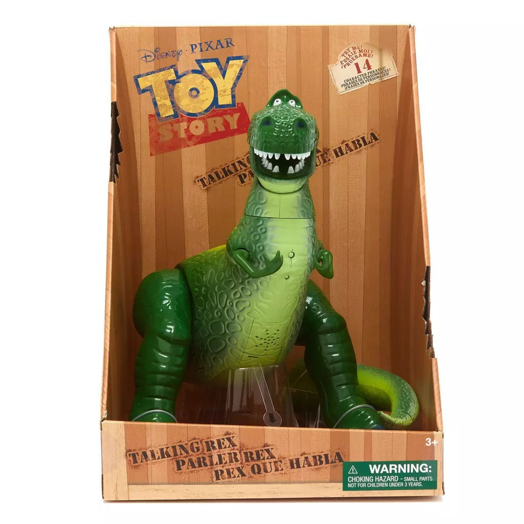 Muñeco Oficial Toy Story Rex Interactivo con Sonidos Altura 30cm