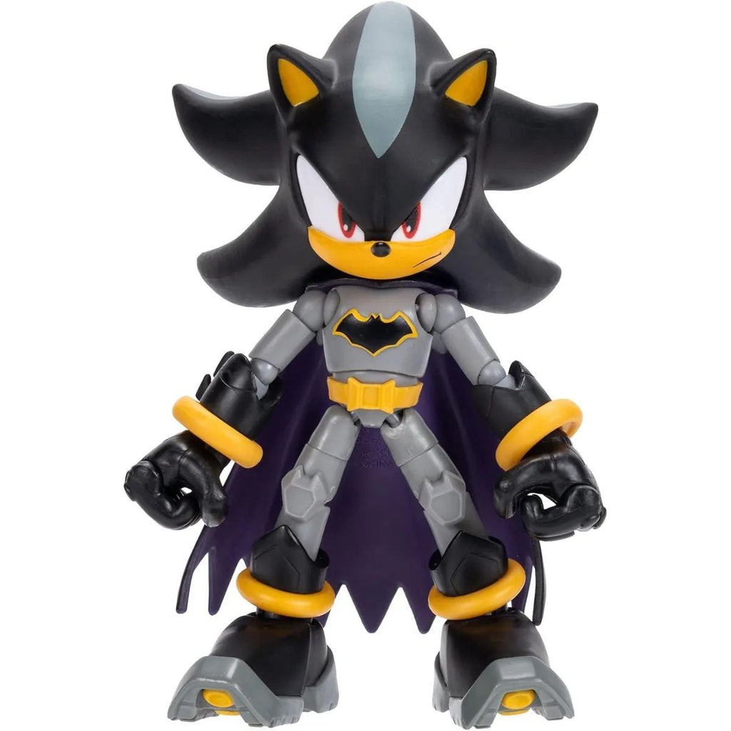 4 Pack DC x Sonic Batman Shadow Superman Knuckless Cyborg Tails Amy Mujer Maravilla