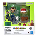 Figura Super Mario Bros Galaxy SH Figuarts Luigi Bandai