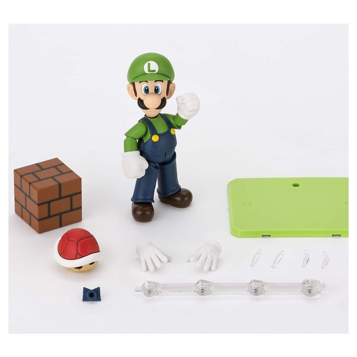 Figura Super Mario Bros Galaxy SH Figuarts Luigi Bandai