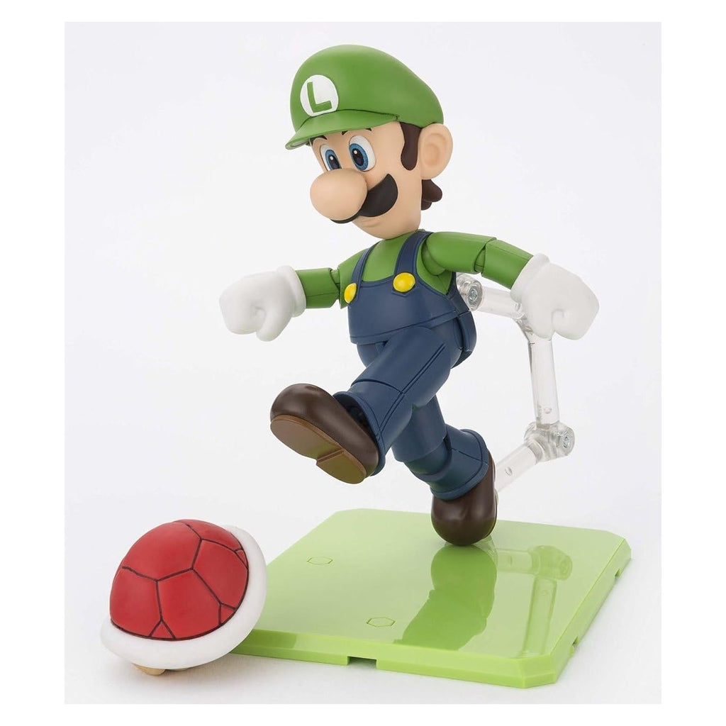 Figura Super Mario Bros Galaxy SH Figuarts Luigi Bandai