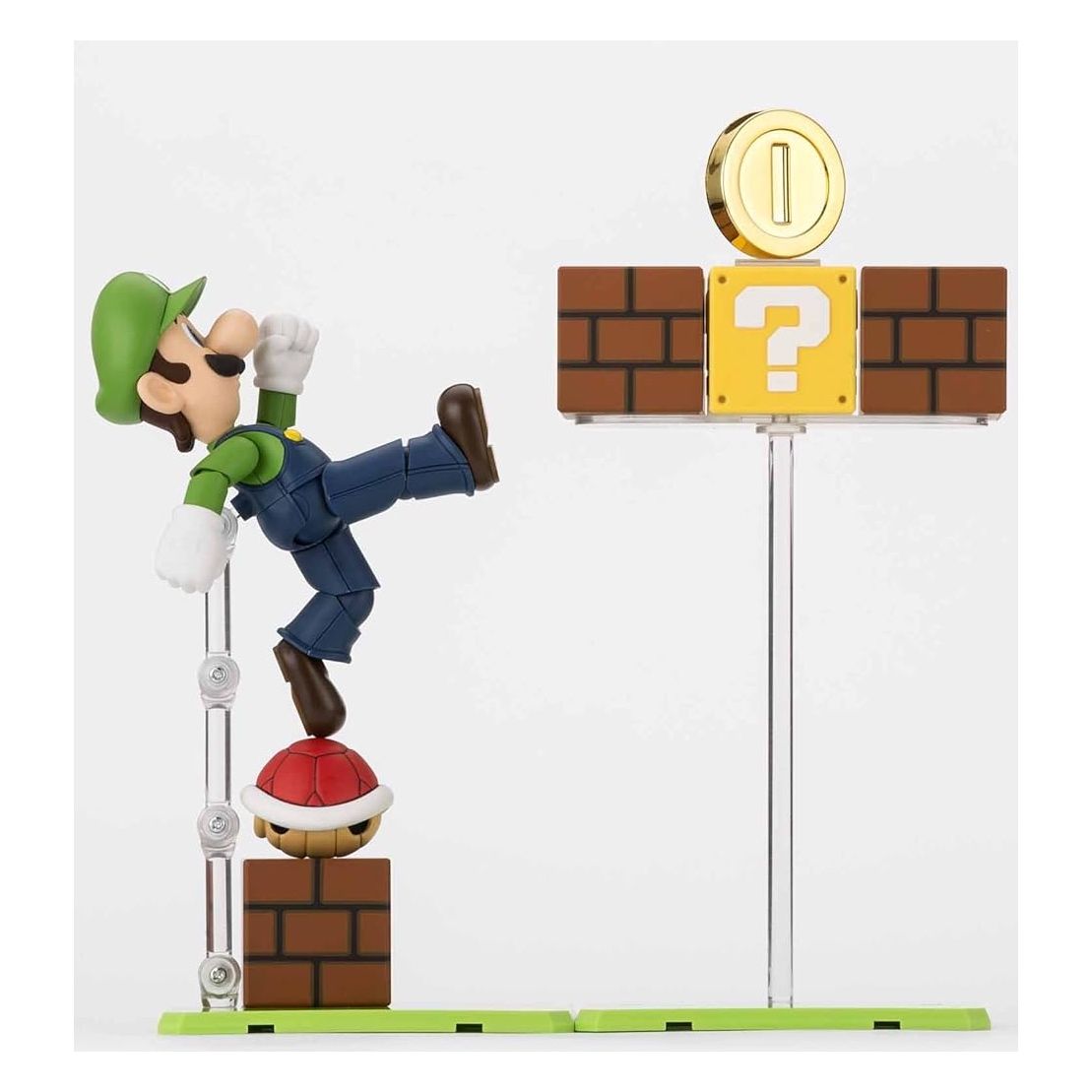 Figura Super Mario Bros Galaxy SH Figuarts Luigi Bandai