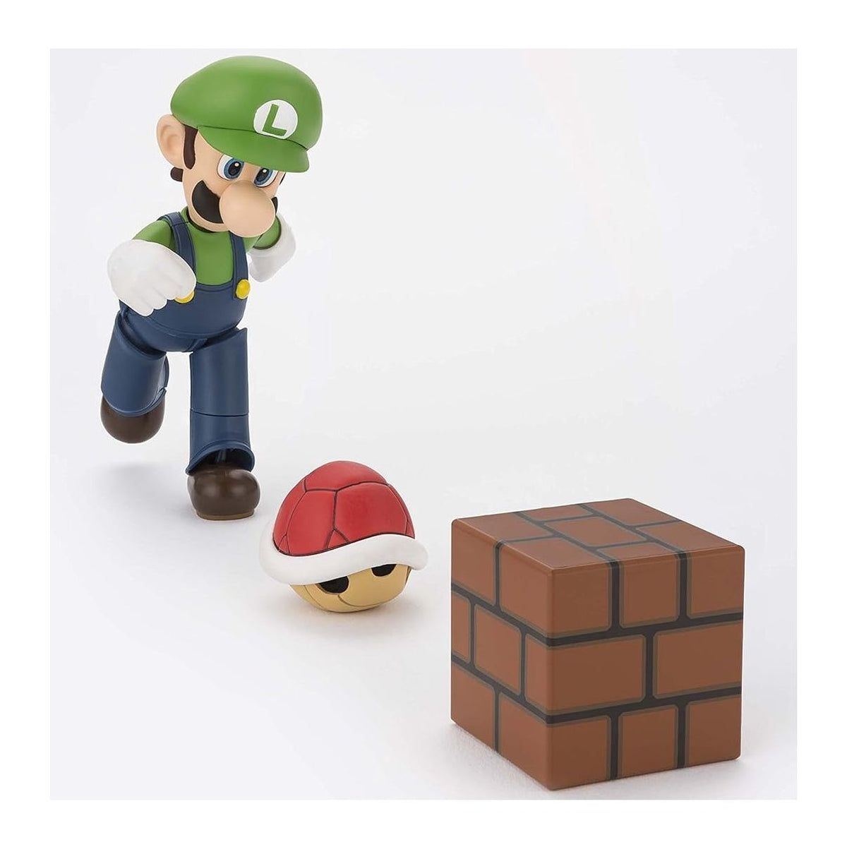 Figura Super Mario Bros Galaxy SH Figuarts Luigi Bandai