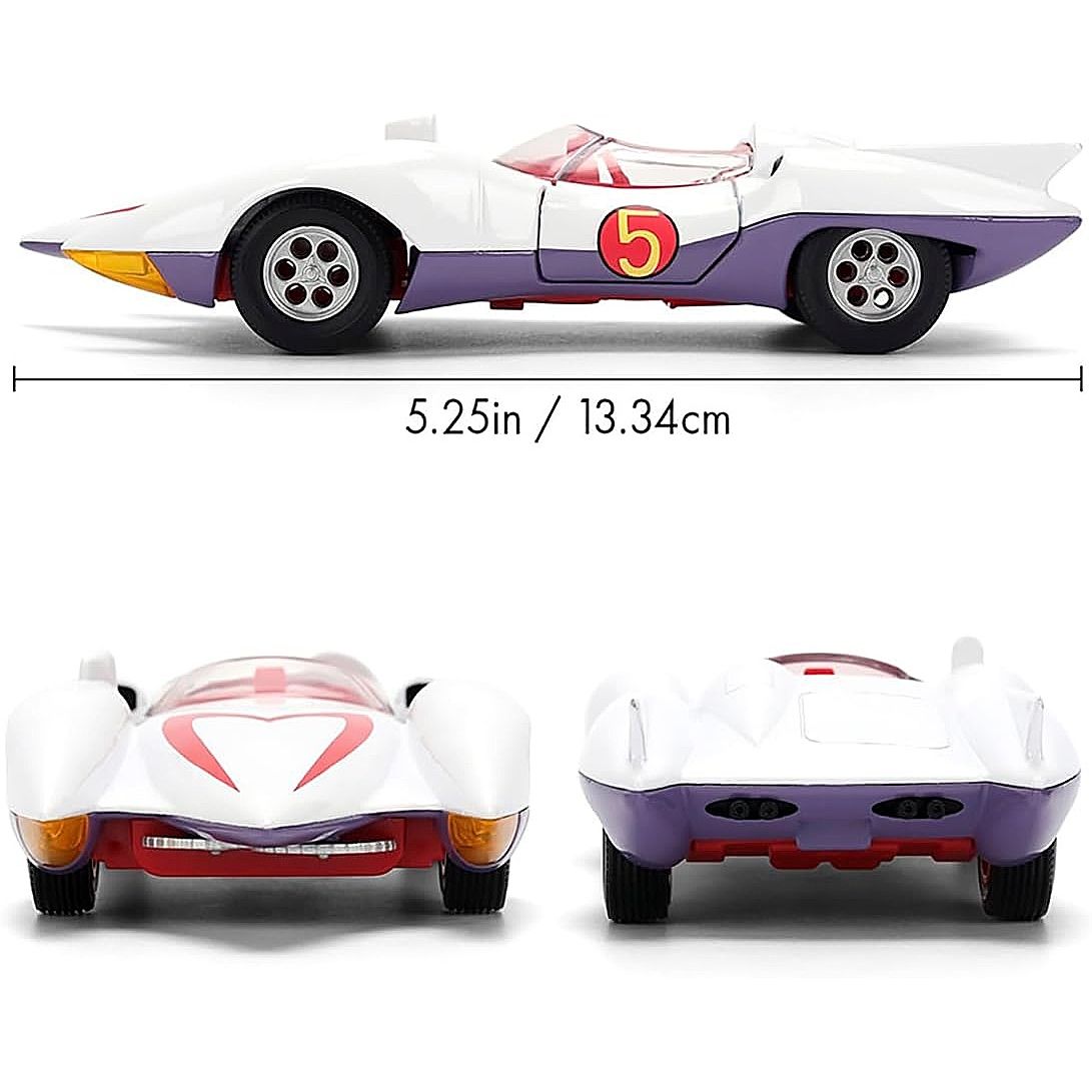 Auto Escala de Metal 1-32 Speed Racer Mach 5 Meteoro