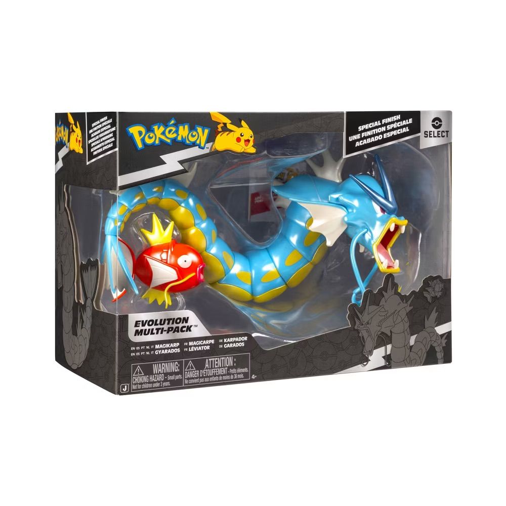 Pokemon Select Garados Magikarp Evolution Multipack Gyarados