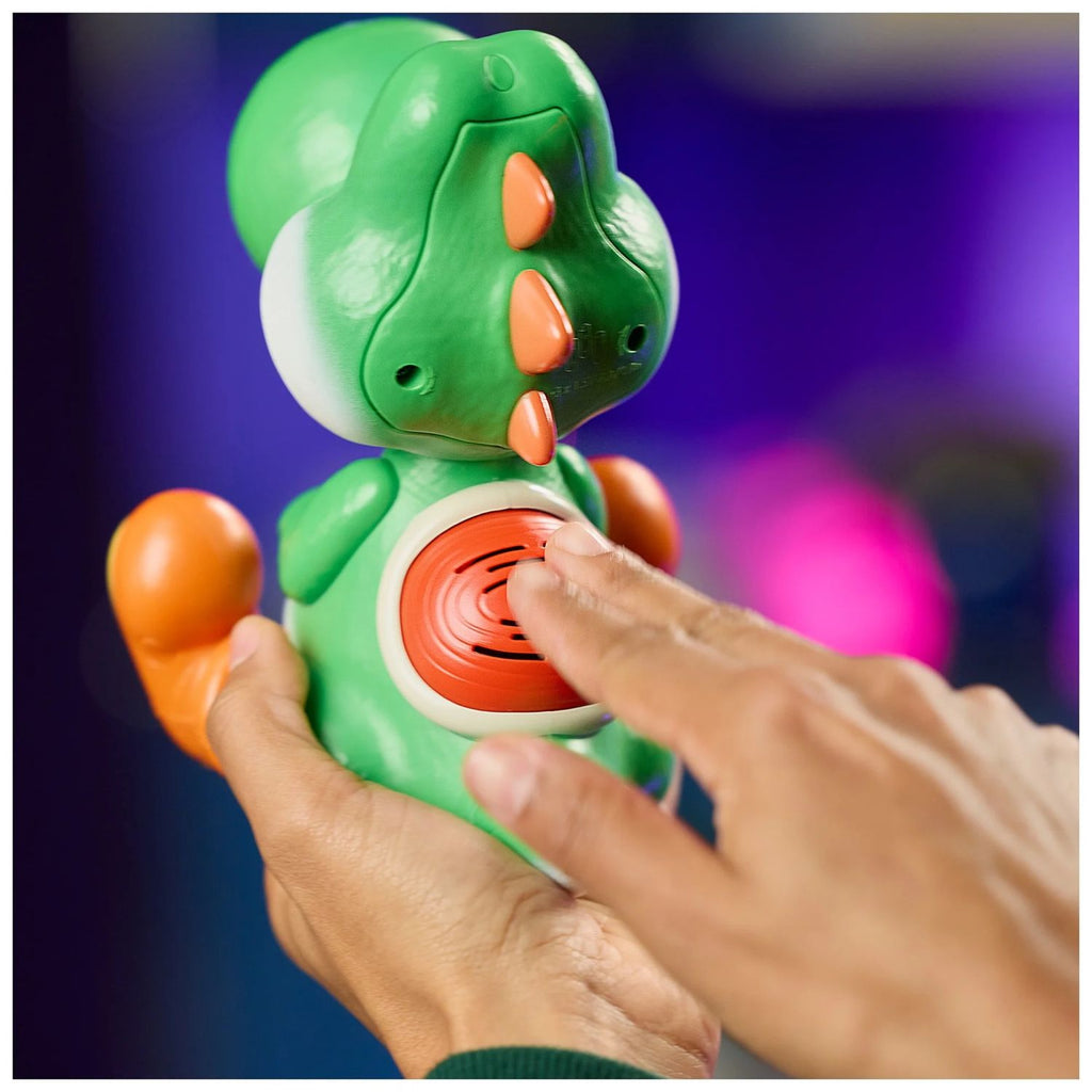 Muñeco Interactivo Super Mario Bros Galaxy Huevo Yoshi Hatchin Luces y Sonidos