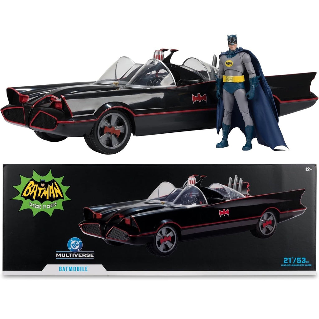 Batmobile Batman CLASSIC TV SERIES Mcfarlane 53cm Largo