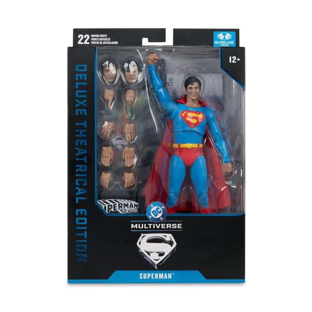 Figura Superman 1978 Christopher Reeve Mcfarlane Deluxe Theatrical Edition