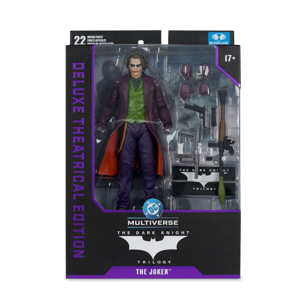 The Dark Knight DC Multiverse The Joker Deluxe Theatrical Edition