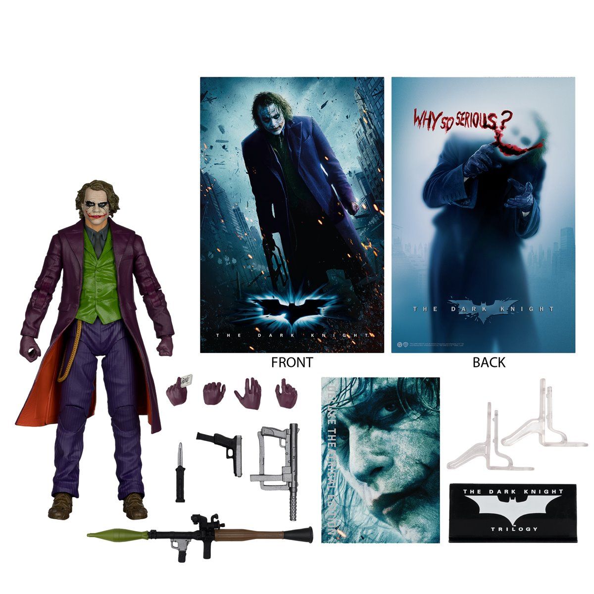The Dark Knight DC Multiverse The Joker Deluxe Theatrical Edition