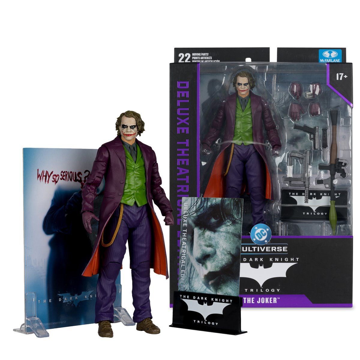 The Dark Knight DC Multiverse The Joker Deluxe Theatrical Edition
