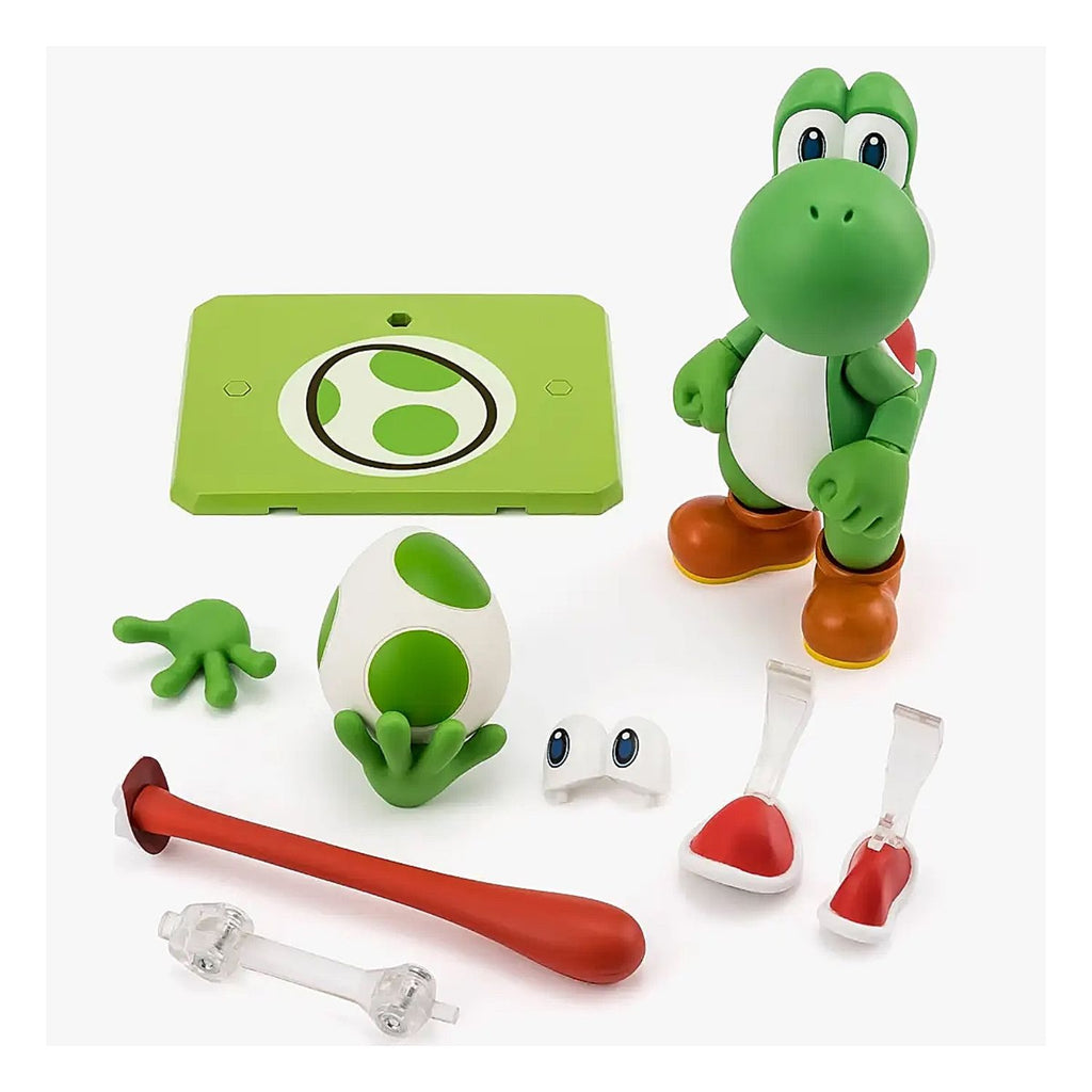 Figura Super Mario Bros Galaxy SH Figuarts Yoshi con Accesorios