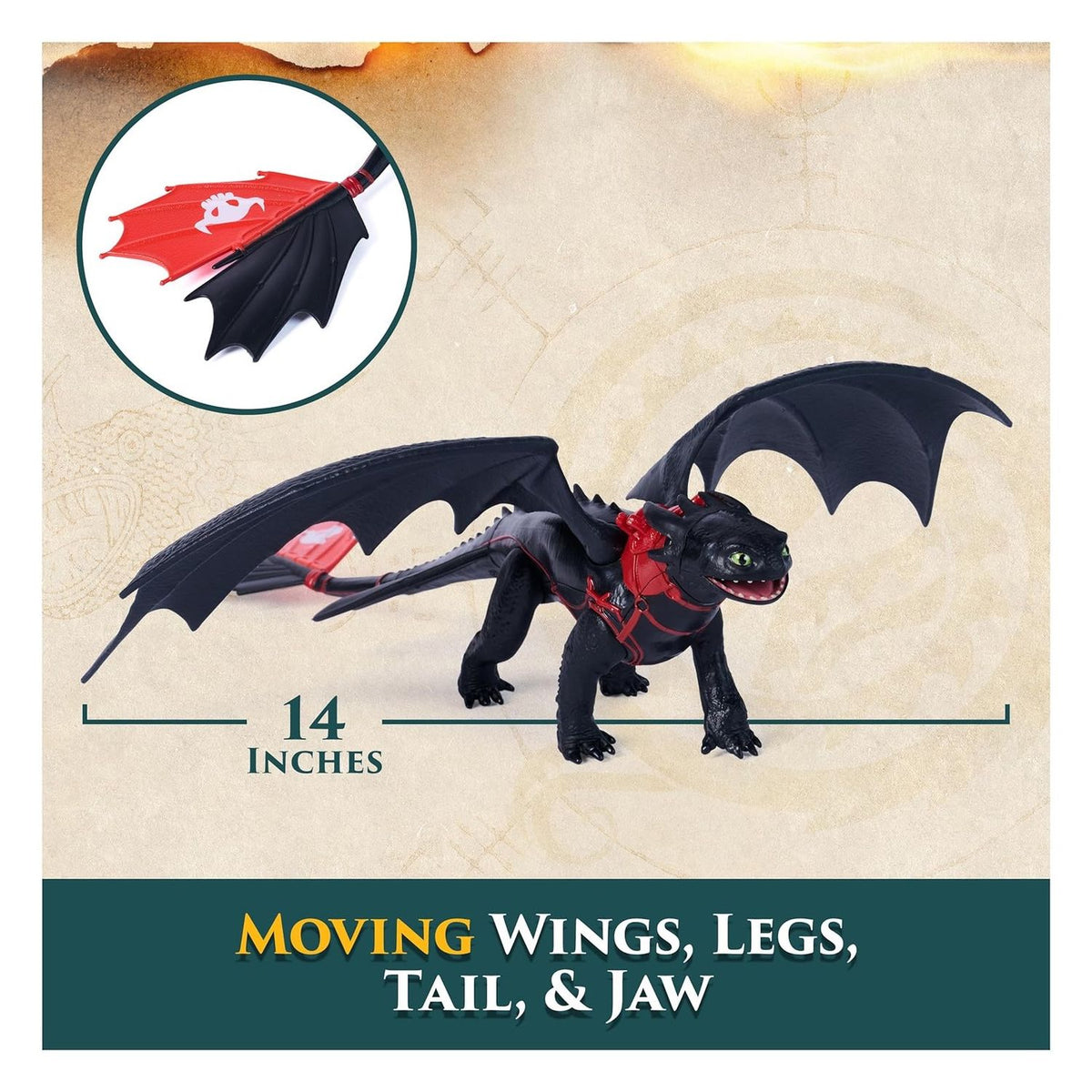 Figura de Accion Chimuelo Rojo e Hipo Vikingo Como entrenar a tu dragon