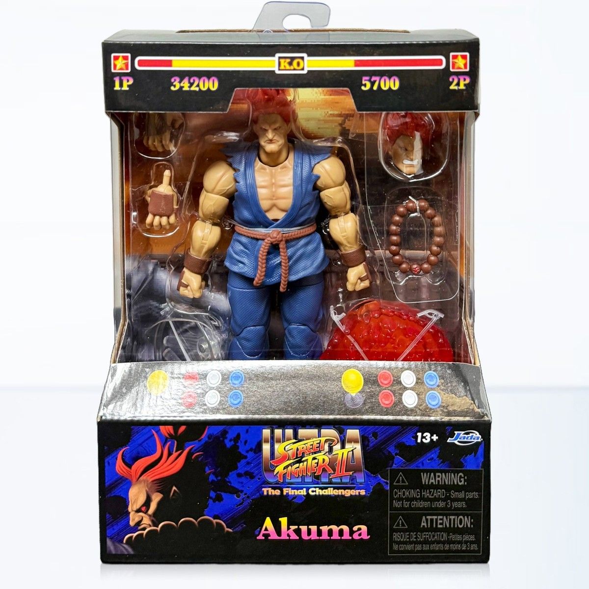 Ultra Street Fighter II The Final Challengers Akuma Jada Toys