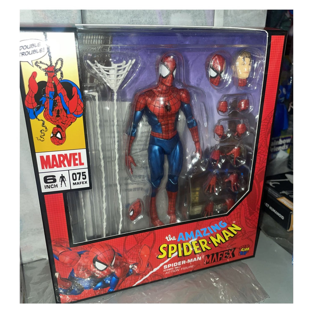 The Amazing SpiderMan MAFEX 075 Spider-Man Comic Ver