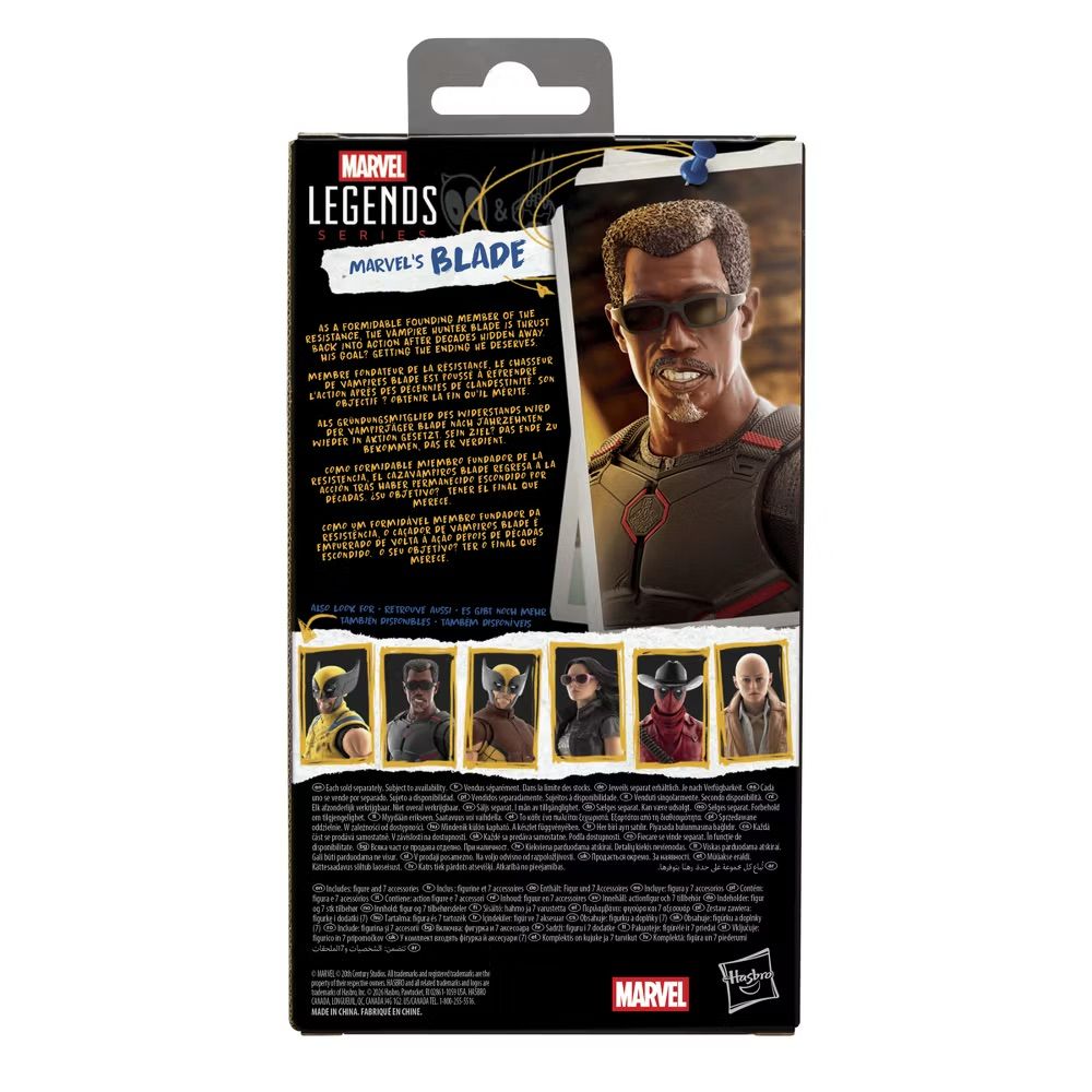 Deadpool & Wolverine Marvel Legends Blade