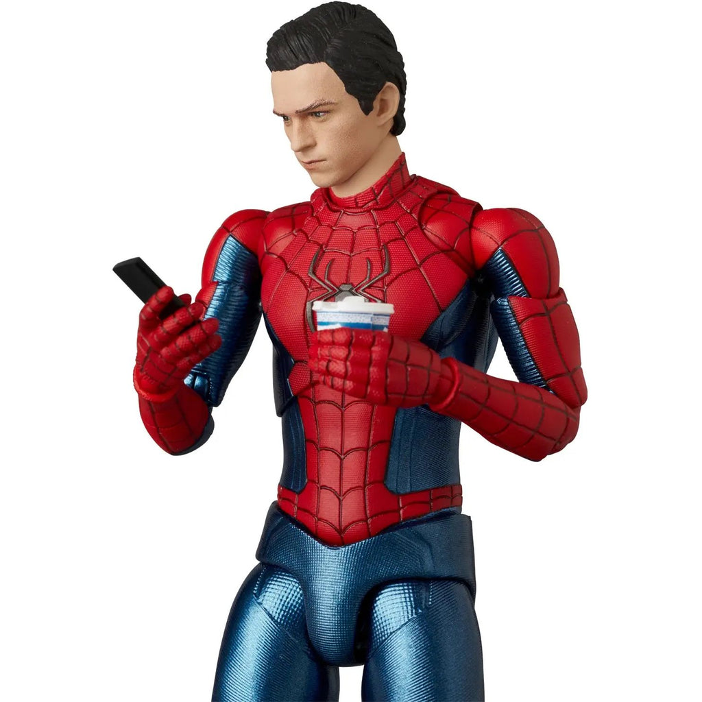 Figura Spiderman No Way Home MAFEX 262 Spider-Man New Red & Blue Suit