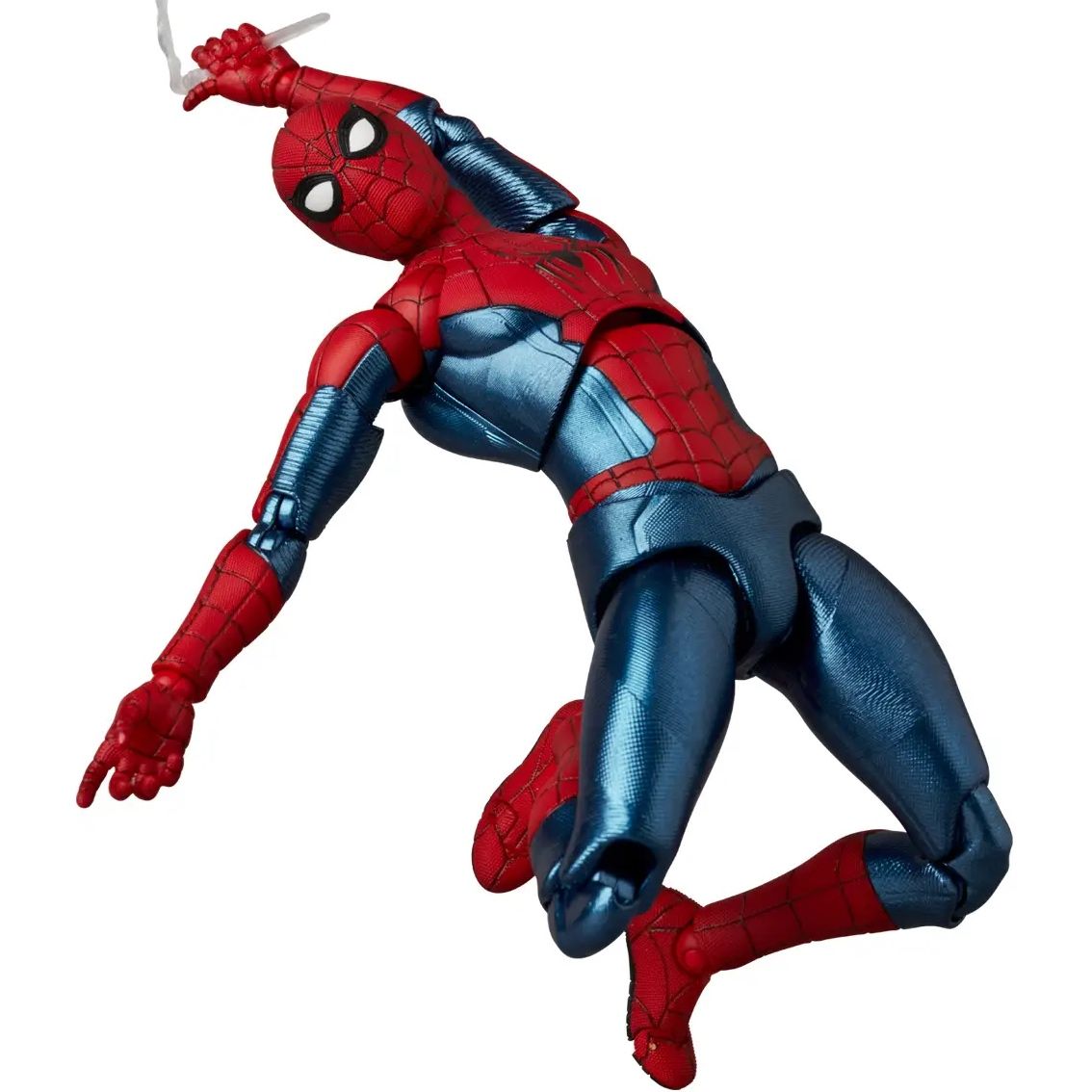 Figura Spiderman No Way Home MAFEX 262 Spider-Man New Red & Blue Suit
