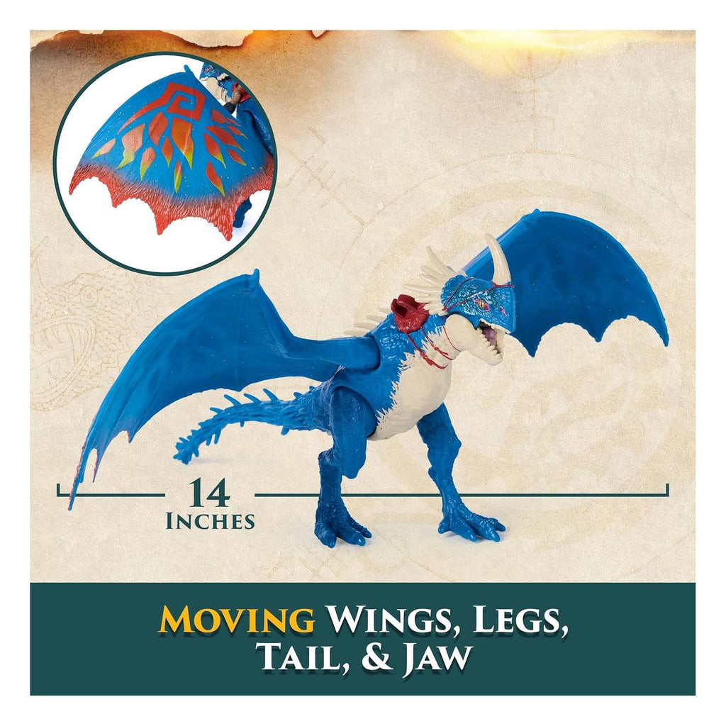Figura Deadly Nadder & Astrid Vikingo Como entrenar a tu dragon Tormenta Chimuelo