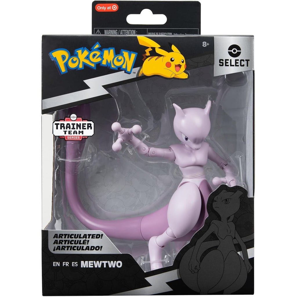 Figura de Accion Pokemon Select Series 5 MewTwo Exclusivo