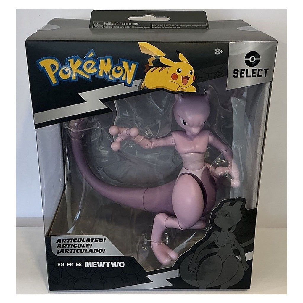Figura de Accion Pokemon Select Series 5 MewTwo Exclusivo