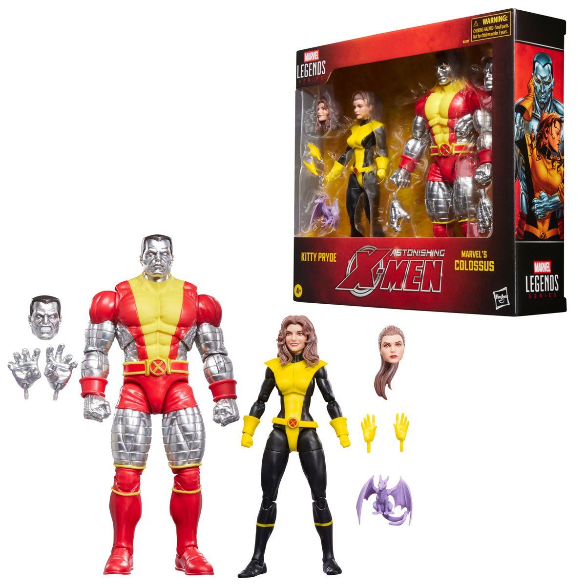 Pack Astonishing X-Men Marvel Legends Kitty Pryde & Colossus