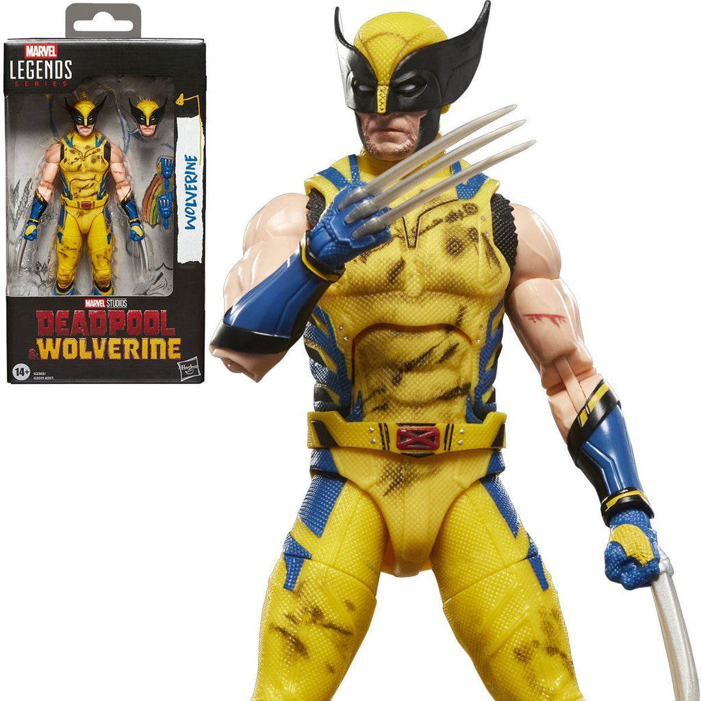 Deadpool & Wolverine Marvel Legends Wolverine Sleeveless Sin Mangas Daño