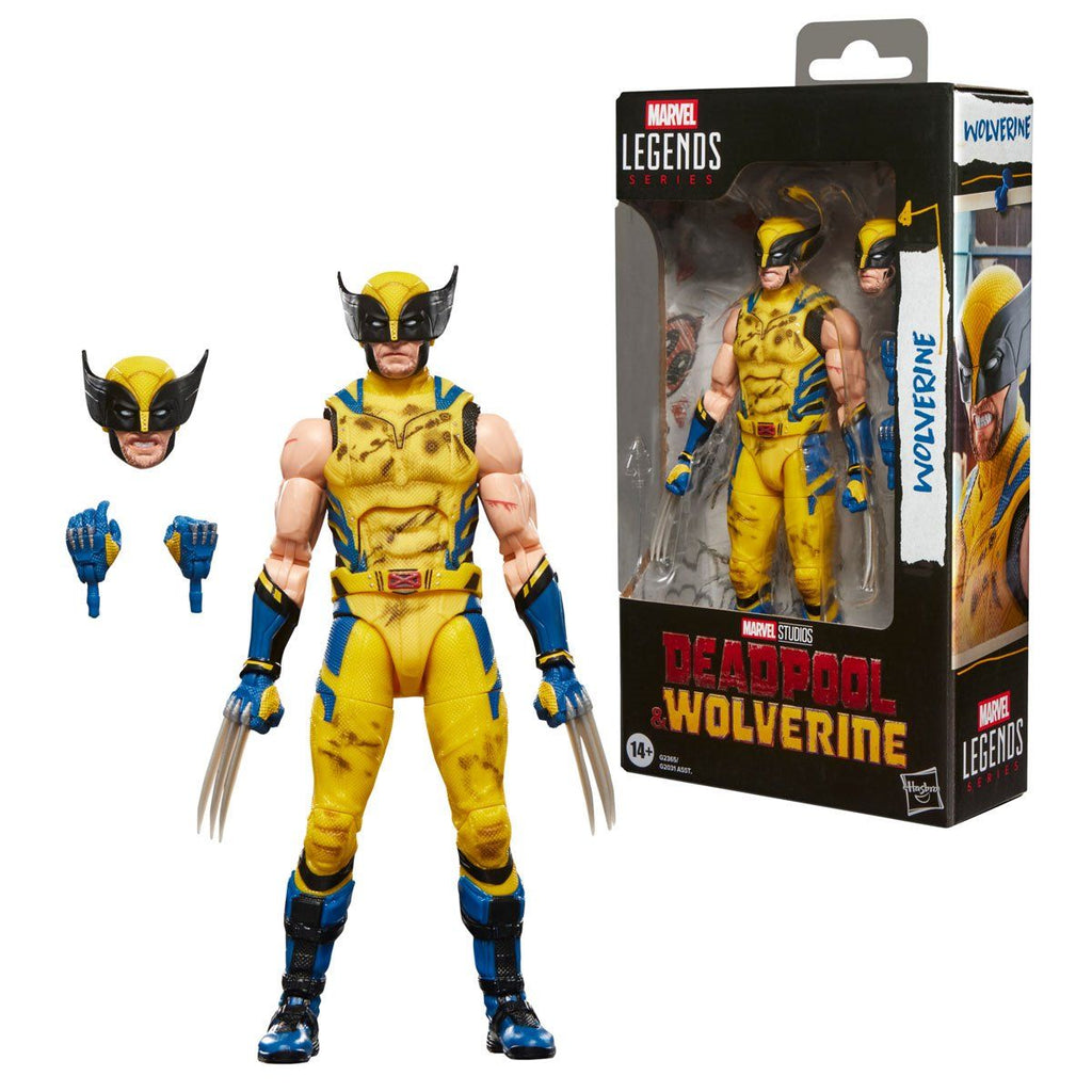 Deadpool & Wolverine Marvel Legends Wolverine Sleeveless Sin Mangas Daño