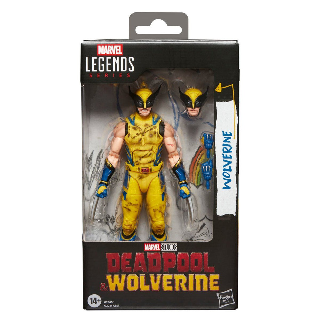 Deadpool & Wolverine Marvel Legends Wolverine Sleeveless Sin Mangas Daño