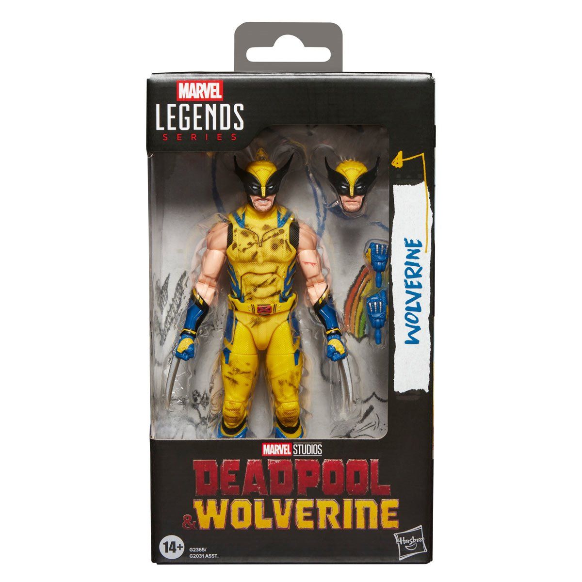 Deadpool & Wolverine Marvel Legends Wolverine Sleeveless Sin Mangas Daño