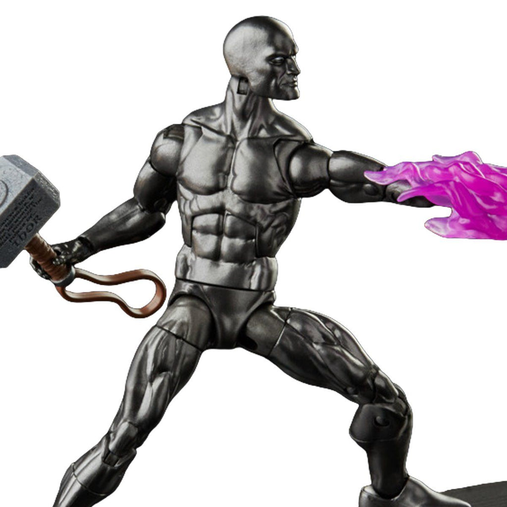 Los 4 Fantasticos Silver Surfer Marvel Legends Obsidian Surfer